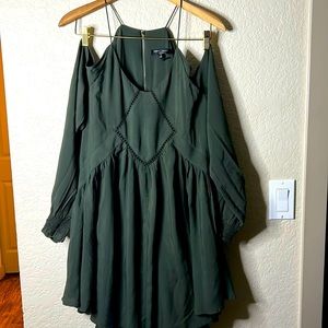 Romeo and Juliet Green High Low Dress